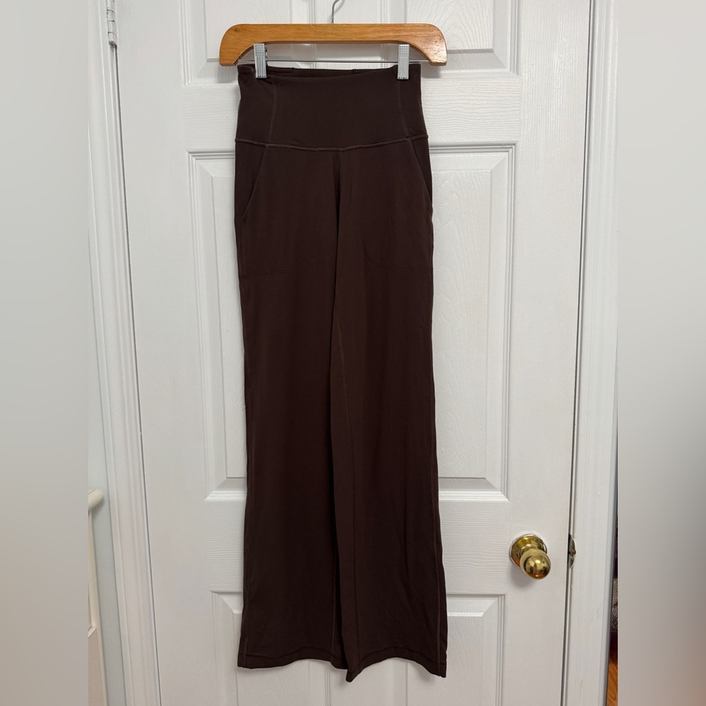 Lululemon Align High Rise Wide Leg Pant - Dark Brown